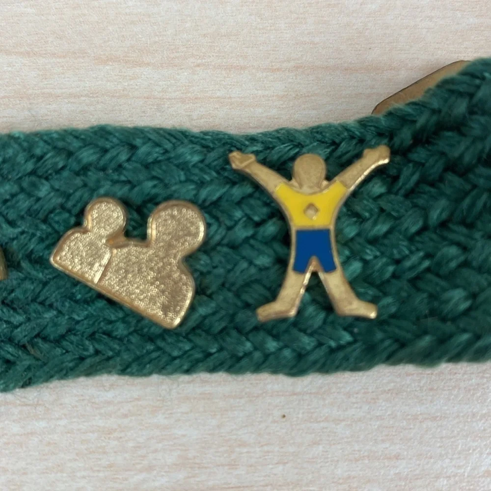 Vtg 80s Boy Scout Pins on Nylon Straps